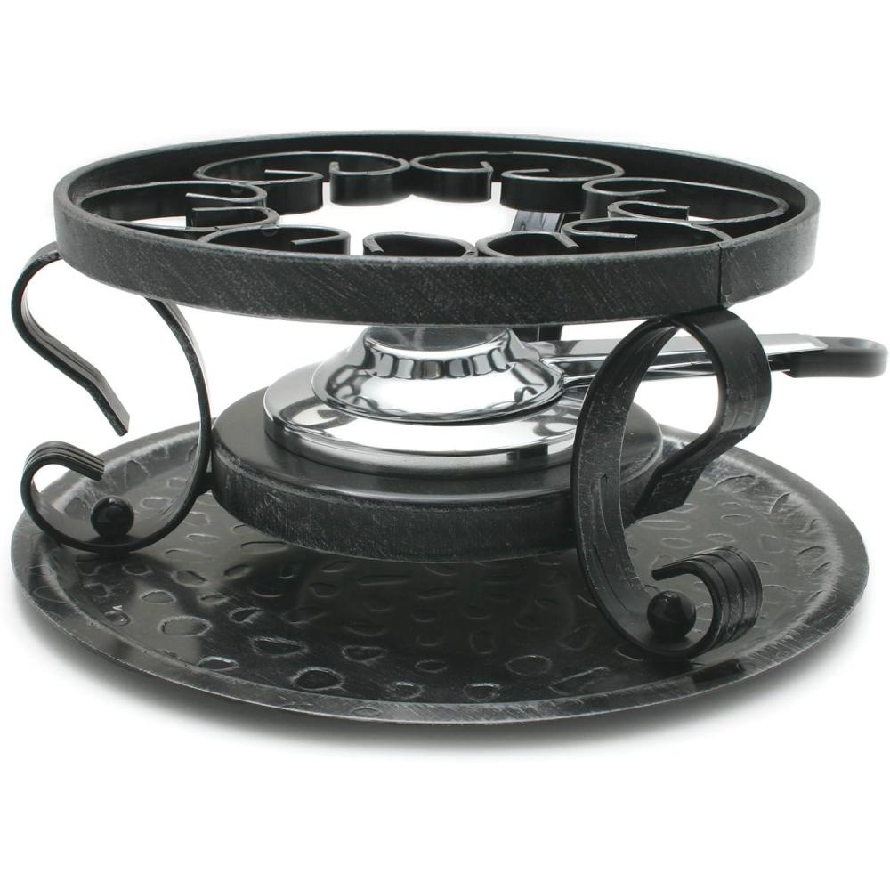 Swissmar Wrought Iron Rechaud with Fondue Burner