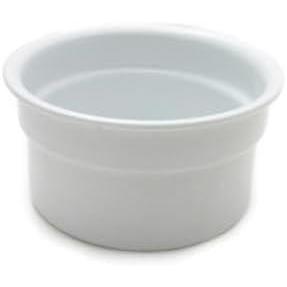 Swissmar Arosa Ceramic Bowl Insert – 1-Quart Replacement for Arosa 11-Piece Fondue Set, Perfect for Cheese & Chocolate, Creates Double Boiler, Smooth Even Heating, Flared Rim Design