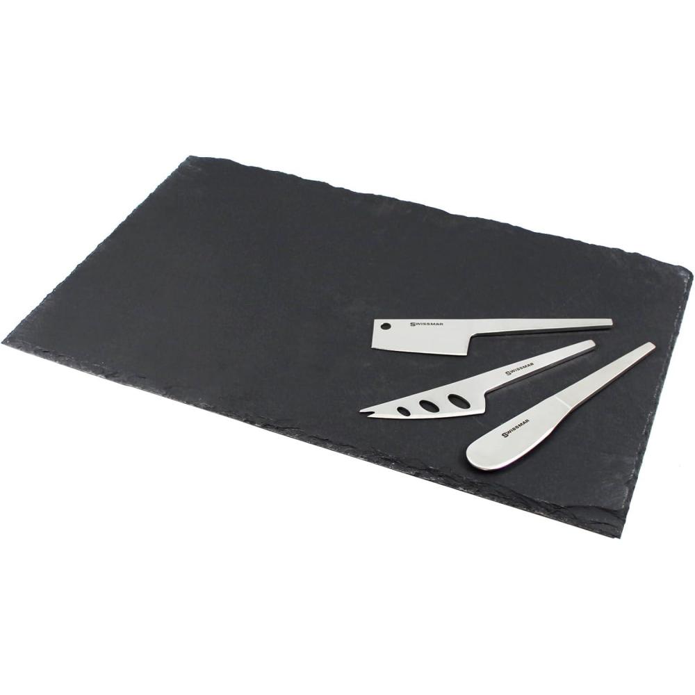 4 Piece Slate Board Set | Rectangular | Swissmar