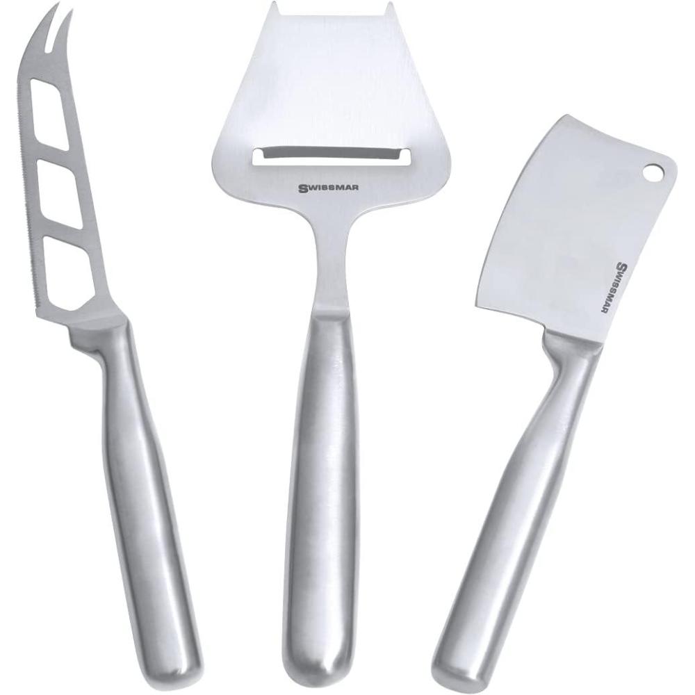 Swissmar Universal Cheese Knife(3-Piece Cheese Knife Set)