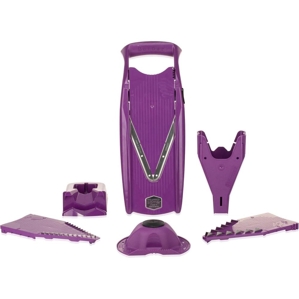 Swissmar Borner V Power Mandoline, V-7000, Red(Purple)