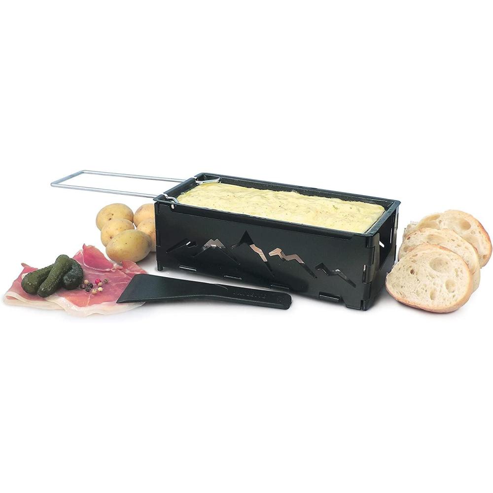 Swissmar Nordic Foldable Candlelight Raclette, Black